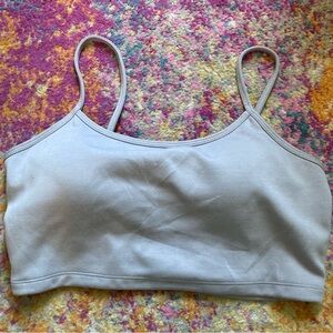 Klassy Network Brami Crop Top Camisole - gray XL